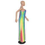 Star Stylish Casual Striped Dress