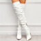 Red Casual Daily Party Patchwork Solid Color Pointed Shoes