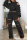 Black Casual Solid Hollowed Out O Neck Long Sleeve Two Pieces
