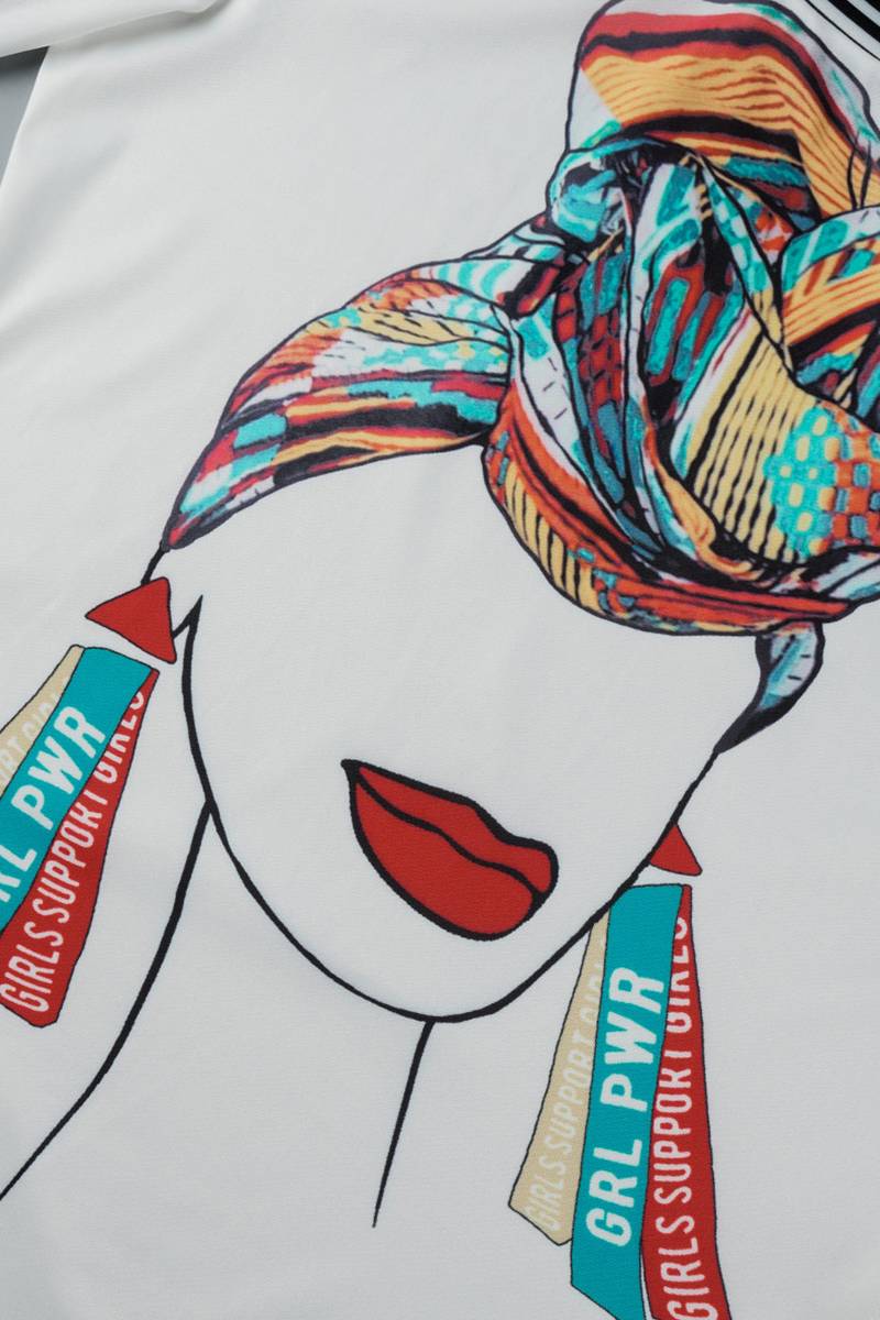 Work Elegant Print Patchwork Oblique Collar T-Shirts