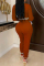 Red Casual Solid Patchwork O Neck Long Sleeve Two Pieces