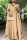 Khaki Casual Solid Patchwork Turtleneck Straight Dresses