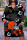 Orange Black Casual Print Patchwork V Neck Straight Dresses