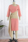 White Casual Patchwork Frenulum Oblique Collar Pencil Skirt Dresses