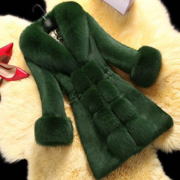Green Casual Solid Patchwork V Neck Outerwear