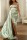 Green Sexy Formal Solid Patchwork Backless Slit Spaghetti Strap Evening Dress Dresses