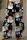 Santa Claus Casual Print Patchwork High Waist Wide Leg Positioning Print Bottoms