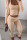 Khaki Casual Solid Patchwork Hooded Collar Long Sleeve Three Pieces