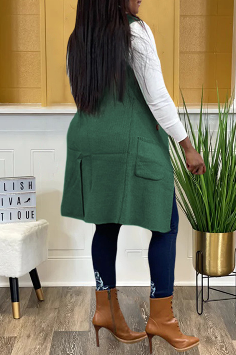 Casual Cardigan Turndown Collar Outerwear(4 Colors)