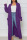 Purple Casual Solid Patchwork Outerwear