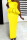 Yellow Elegant Solid Patchwork Appliques Flounce Oblique Collar One Step Skirt Dresses