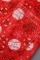 Blue Casual Living Print Frenulum Christmas Day Sleepwear