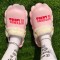 Pink Casual Living Patchwork Letter Printing Round Keep Warm Comfortable Shoes