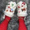 Apricot Casual Living Patchwork Round Keep Warm Out Door Shoes