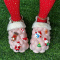 Apricot Casual Living Patchwork Round Keep Warm Out Door Shoes