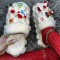 Apricot Casual Living Patchwork Round Keep Warm Out Door Shoes