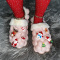 Apricot Casual Living Patchwork Round Keep Warm Out Door Shoes