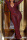 Red Sexy Casual Solid Patchwork V Neck Skinny Jumpsuits