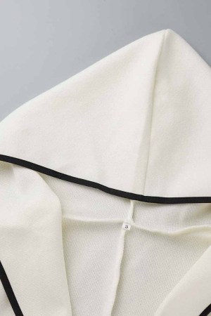 Casual Solid Pocket Zipper Hooded Collar Outerwear(8 Colors)