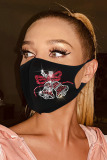 Pink Casual Street Patchwork Hot Drill Mask