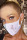 White Casual Street Solid Patchwork Hot Drill Mask