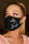 Black Casual Solid Patchwork Hot Drill Mask