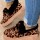 Leopard Print Casual Patchwork With Bow Round Comfortable Out Door Flats Shoes