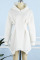 Pink Casual Solid Patchwork Asymmetrical Hooded Collar Long Sleeve Dresses