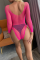 Black Sexy Solid Patchwork See-through Mesh Valentines Day Lingerie