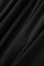 Black Casual Solid Patchwork Zipper Collar Plus Size Two Pieces