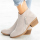 Cream White Casual Patchwork Solid Color Pointed Comfortable Shoes (Heel Height 1.57in)