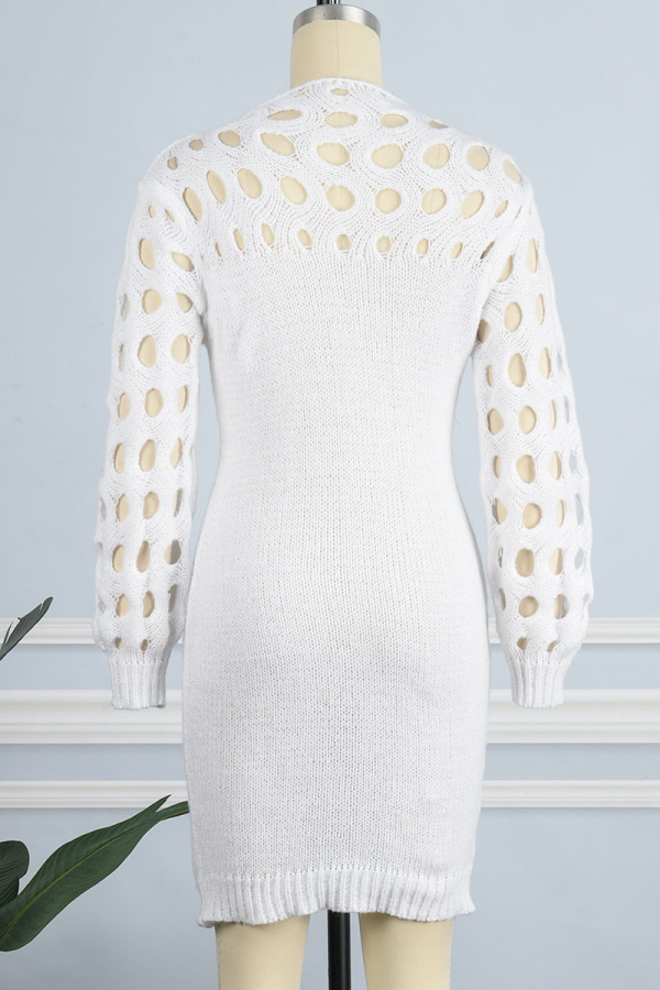 Sexy Elegant Embroidery Patchwork Half A Turtleneck Wrapped Skirt Dresses main image 1