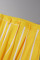 White Casual Striped Print Basic Turndown Collar Long Sleeve Two Pieces