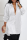 White Street Solid Sequins Turndown Collar Shirt Dress Dresses