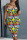 Colour Sexy Print Basic U Neck Vest Dress Dresses
