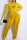 Yellow Casual Print Letter O Neck Long Sleeve Two Pieces