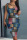 Multicolor Sexy Casual Print Basic U Neck Vest Dress Dresses