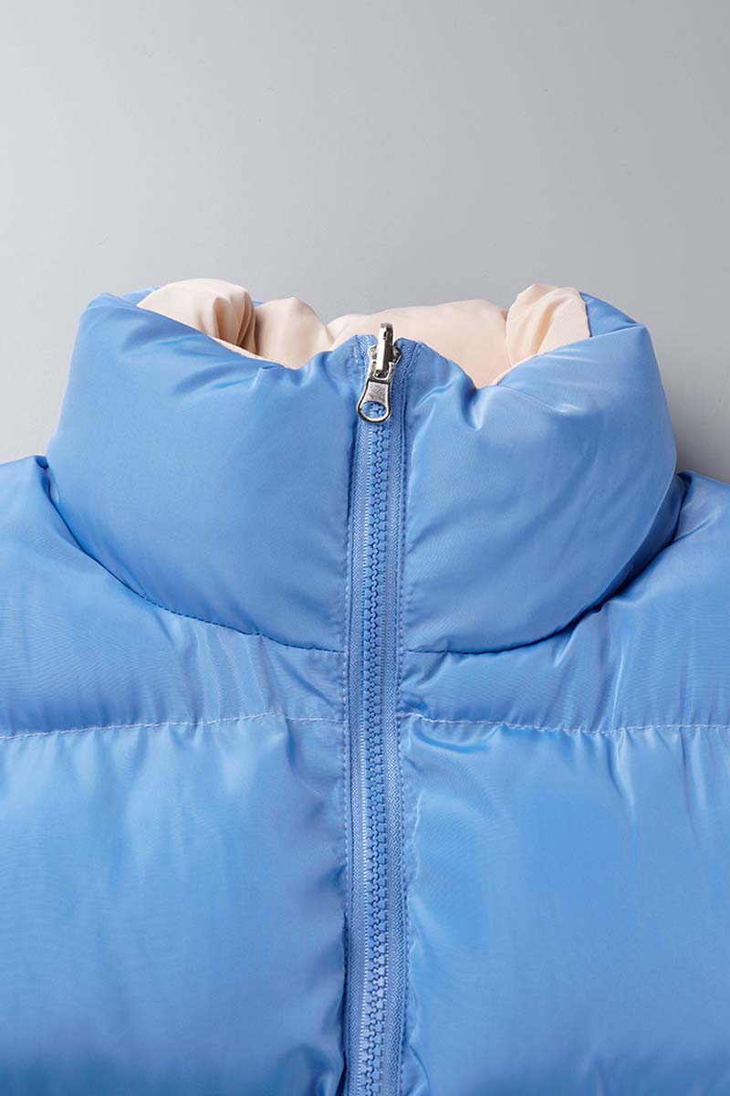Casual Solid Solid Color Mandarin Collar Outerwear
