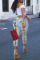 Black Casual Street Solid Bandage Patchwork High Waist Skinny Denim Jeans
