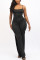 Brown Sexy Solid Bandage Slit Spaghetti Strap Regular Jumpsuits