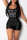 Black Casual Sportswear Solid Patchwork Hot Drill U Neck Skinny Jumpsuits