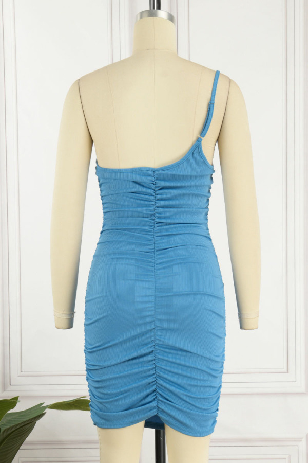 Sexy Celebrities Solid Embroidered Patchwork Zipper Pencil Skirt Dresses