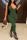 Army Green Sexy Solid Patchwork Halter Skinny Jumpsuits