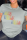 Grey Casual Daily Print Patchwork O Neck T-Shirts