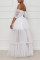 Black Sexy Elegant Solid Mesh Off the Shoulder Mesh Dress Dresses