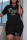 Black Casual Letter Hot Drilling Patchwork O Neck Short Sleeve Two Pieces