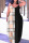 Black Pink Casual Street Print Patchwork Spaghetti Strap Lantern Skirt Plus Size Dresses