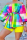Colour Casual Print Patchwork Off the Shoulder Long Sleeve Two Pieces