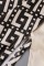 White Casual Print Patchwork Slit Oblique Collar Long Sleeve Two Pieces
