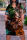 Orange Green Casual Print Patchwork V Neck Straight Dresses